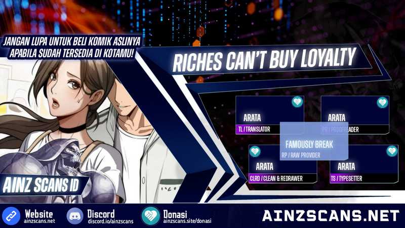 Komik Riches Can’t Buy Loyalty Chapter 24 gambar 1