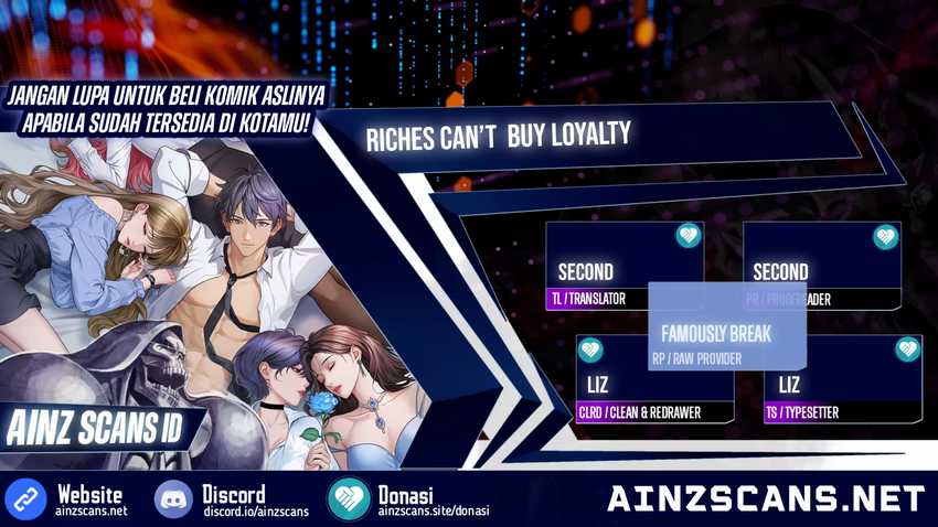 Komik Riches Can’t Buy Loyalty Chapter 5 gambar 1