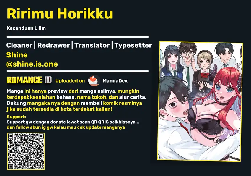 Komik Ririmu Horikku Chapter 8 gambar 1