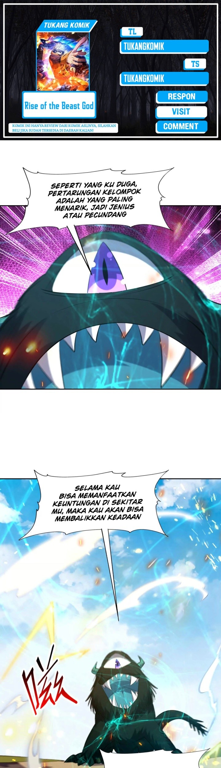 Komik Rise Of The Beast God Chapter 93 gambar 1