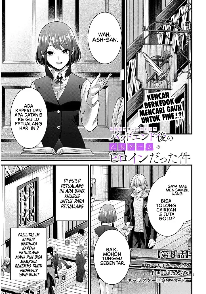 Manga Rojiura de Hirotta Onnanoko ga Bad End-go no Otome Game no Heroine Datta Ken Chapter 8 gambar 2