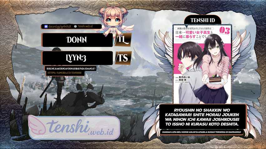 Komik Ryoushin no Shakkin wo Katagawari Shite Morau Jouken wa Nihon’ichi Kawaii Joshikousei to Issho ni Kurasu Koto Deshita Chapter 35 gambar 1