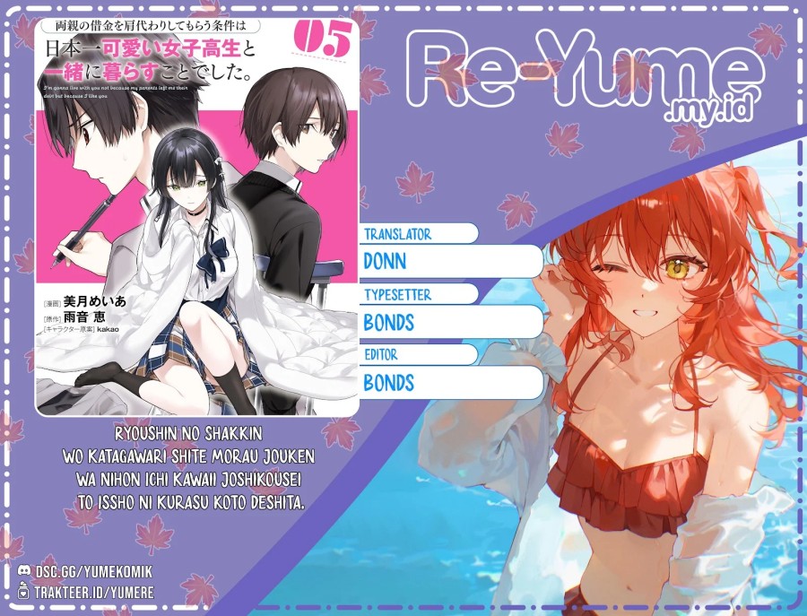 Komik Ryoushin no Shakkin wo Katagawari Shite Morau Jouken wa Nihon’ichi Kawaii Joshikousei to Issho ni Kurasu Koto Deshita Chapter 37 gambar 1