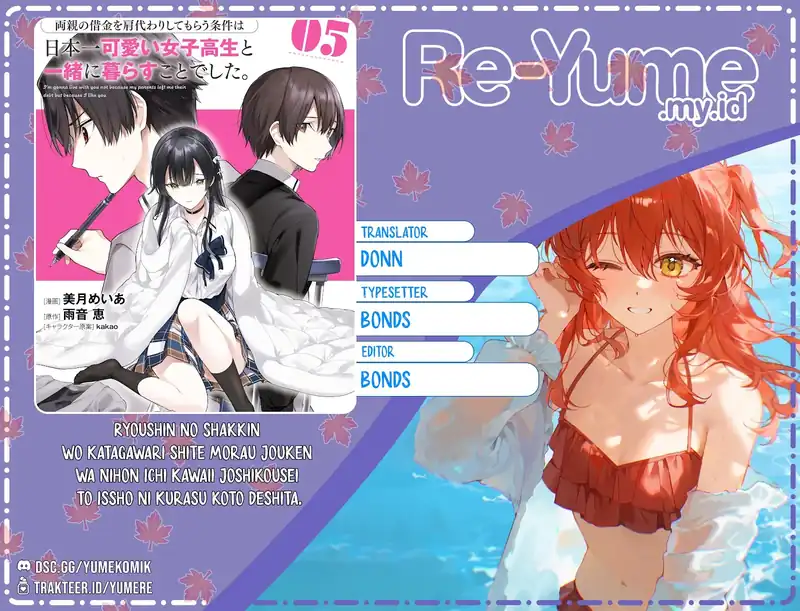 Komik Ryoushin no Shakkin wo Katagawari Shite Morau Jouken wa Nihon’ichi Kawaii Joshikousei to Issho ni Kurasu Koto Deshita Chapter 44 gambar 1