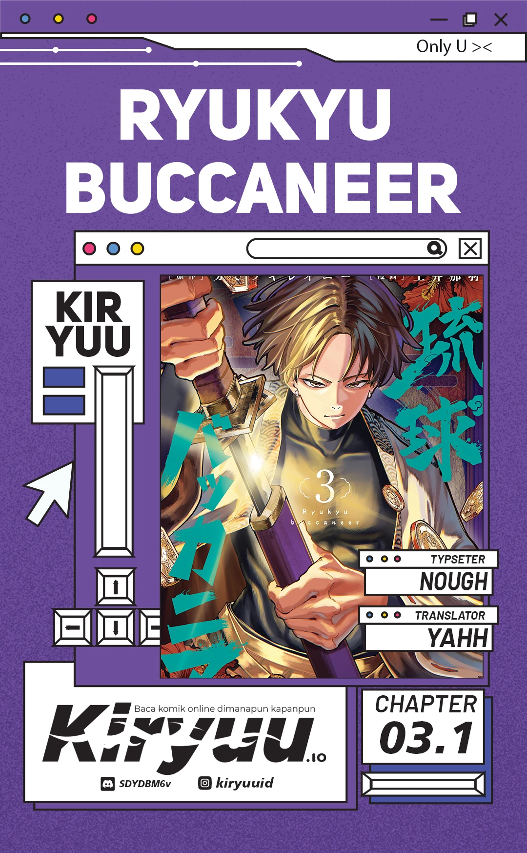 Komik Ryukyu Buccaneer Chapter 3.1 gambar 1