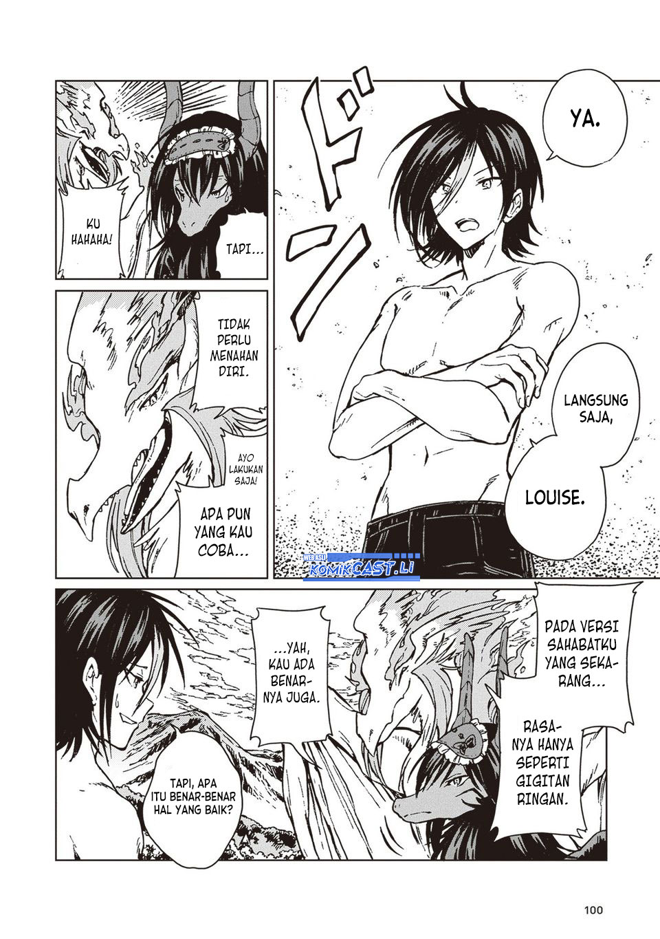 Manga S-kyuu Guild wo Tsuihou saretakedo, Jitsu wa Ore dake Dragon no Kotoba ga Wakaru no de, Kidzuita Toki ni wa Ryuu Kishi no Chouten wo Kiwametemashita Chapter 27 gambar 2