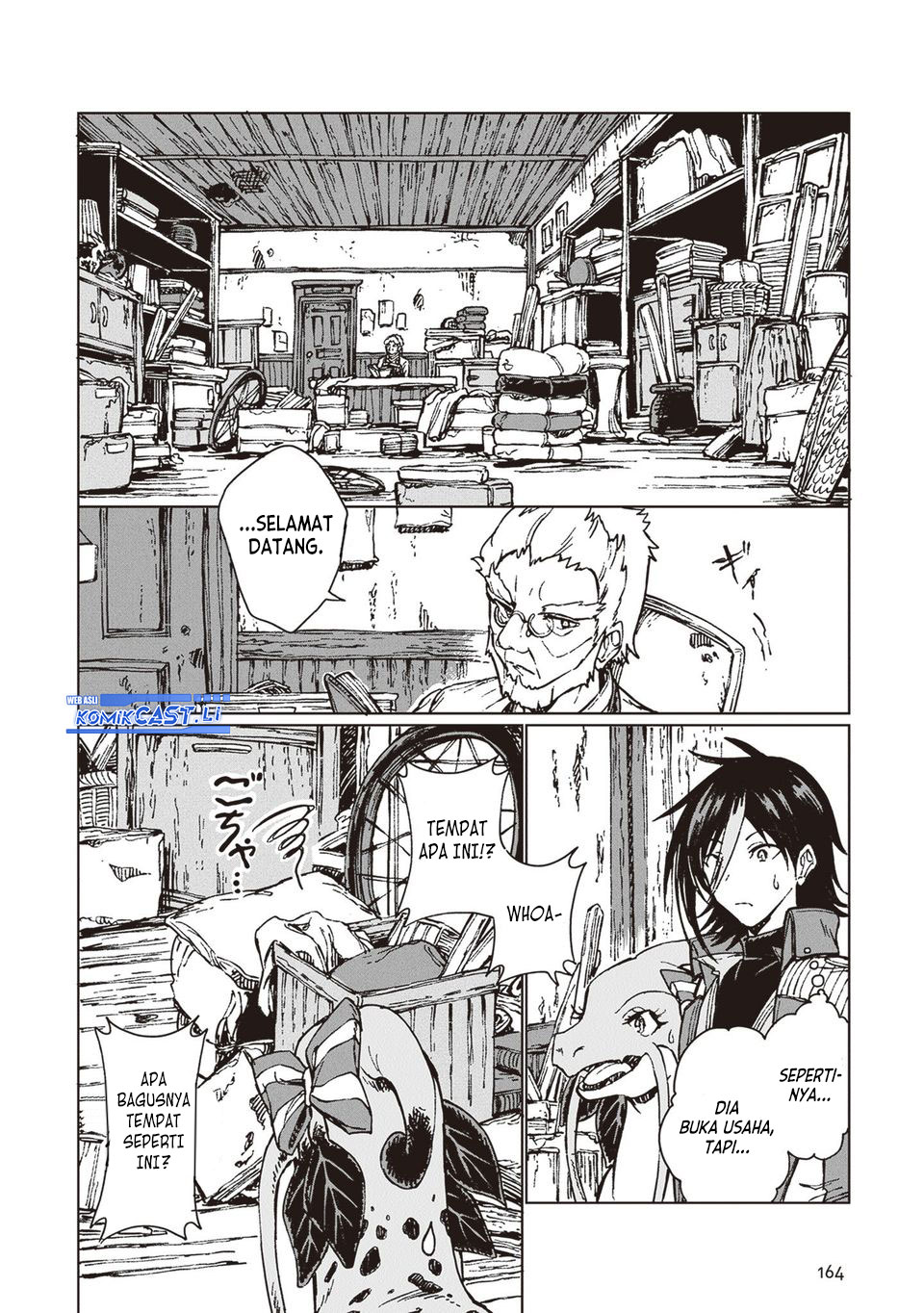 Manga S-kyuu Guild wo Tsuihou saretakedo, Jitsu wa Ore dake Dragon no Kotoba ga Wakaru no de, Kidzuita Toki ni wa Ryuu Kishi no Chouten wo Kiwametemashita Chapter 35 gambar 2