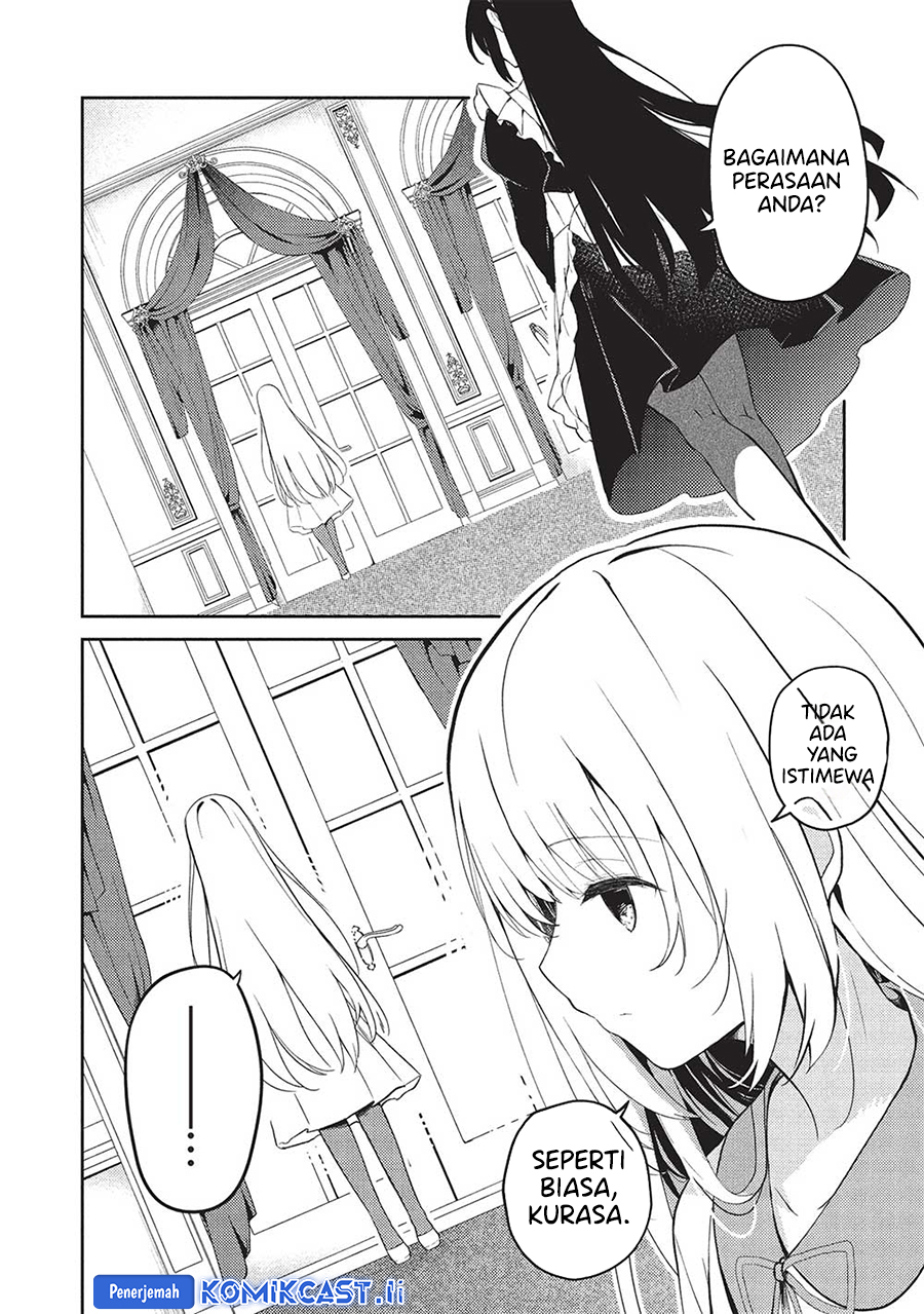 Manga Saijo no Osewa Takane no Hana-darakena Meimon-kou de, Gakuin Ichi no Ojou-sama (Seikatsu Nouryoku Kaimu) wo Kagenagara Osewa suru Koto ni Narimashita Chapter 21 gambar 2