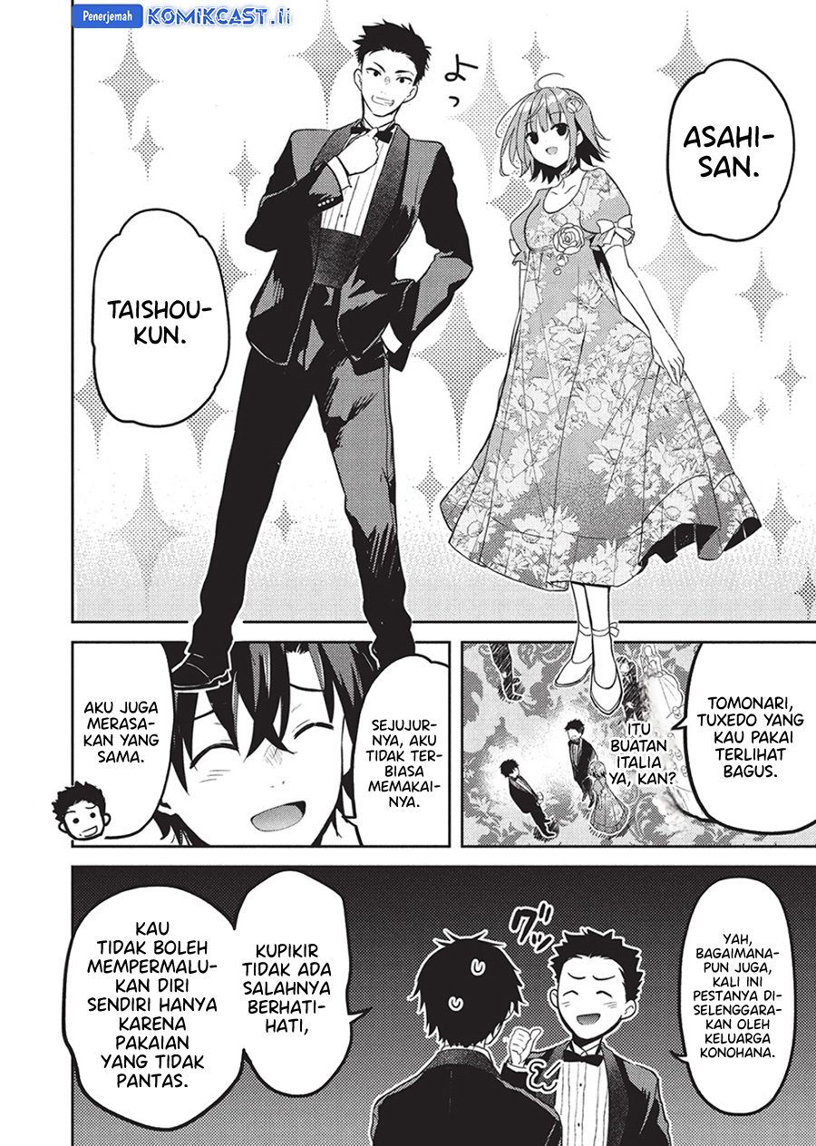 Manga Saijo no Osewa Takane no Hana-darakena Meimon-kou de, Gakuin Ichi no Ojou-sama (Seikatsu Nouryoku Kaimu) wo Kagenagara Osewa suru Koto ni Narimashita Chapter 23 gambar 2