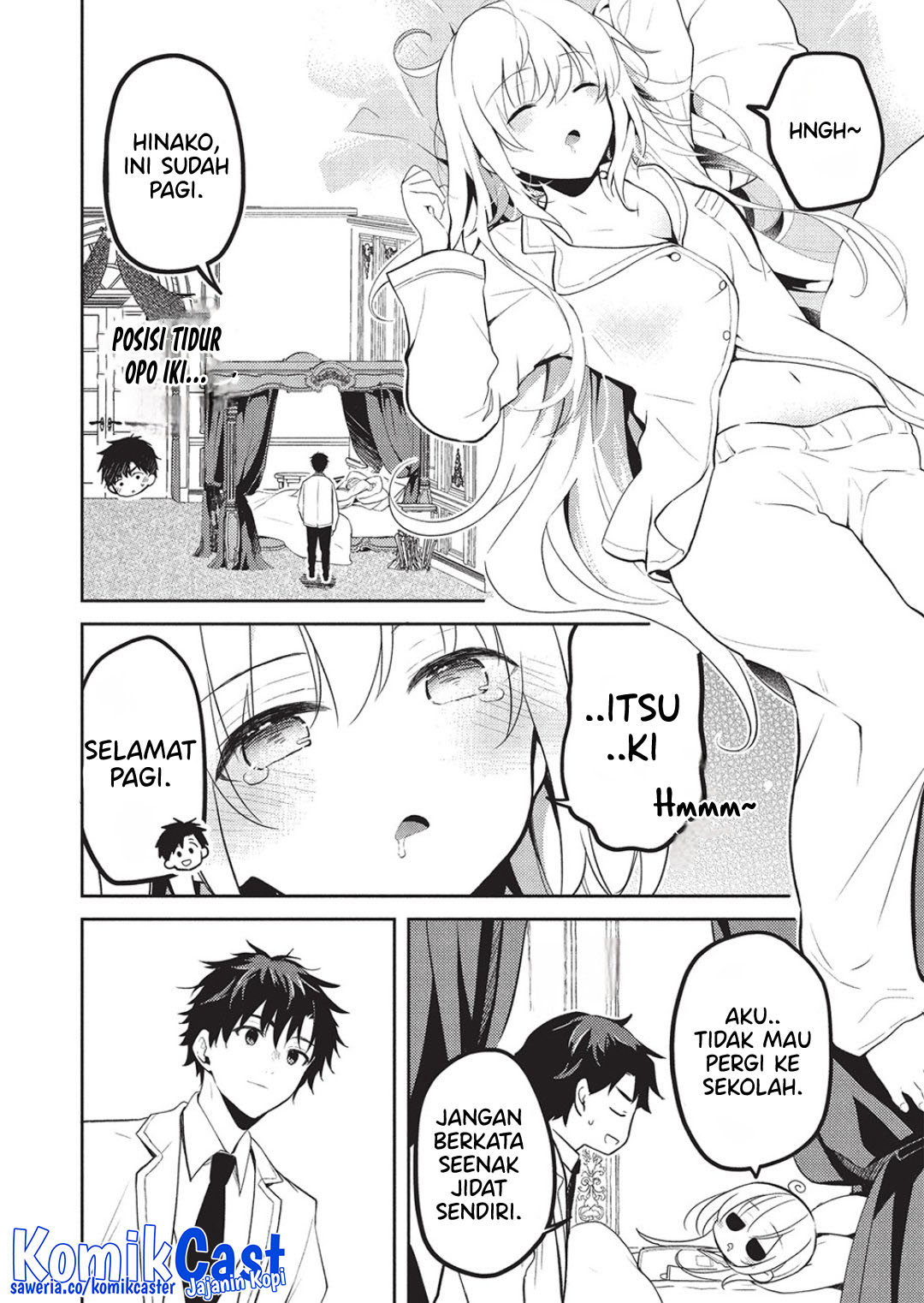 Manga Saijo no Osewa Takane no Hana-darakena Meimon-kou de, Gakuin Ichi no Ojou-sama (Seikatsu Nouryoku Kaimu) wo Kagenagara Osewa suru Koto ni Narimashita Chapter 24 gambar 2