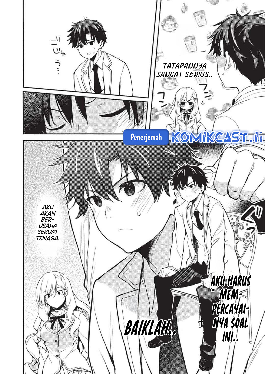 Manga Saijo no Osewa Takane no Hana-darakena Meimon-kou de, Gakuin Ichi no Ojou-sama (Seikatsu Nouryoku Kaimu) wo Kagenagara Osewa suru Koto ni Narimashita Chapter 26 gambar 2