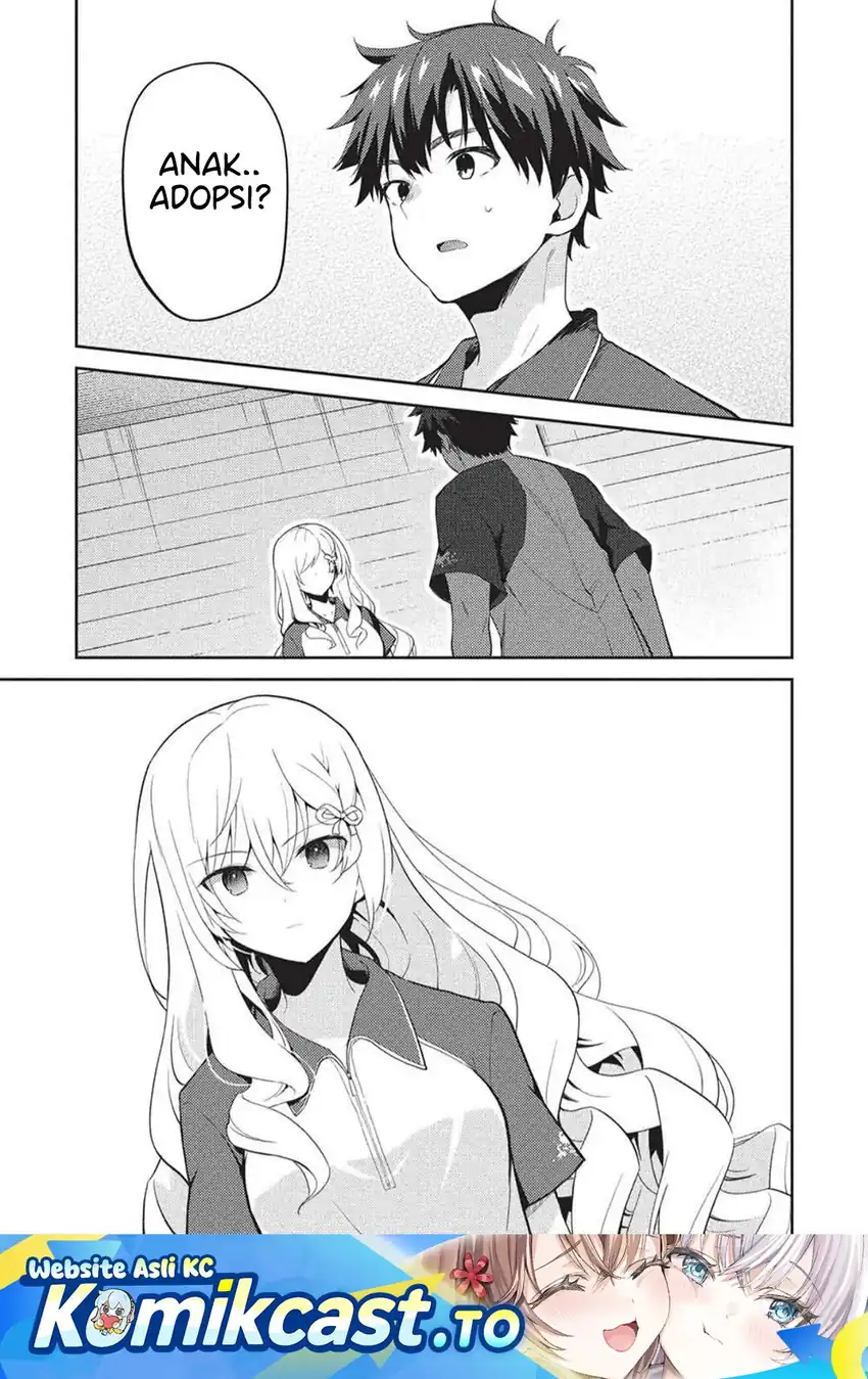 Manga Saijo no Osewa Takane no Hana-darakena Meimon-kou de, Gakuin Ichi no Ojou-sama (Seikatsu Nouryoku Kaimu) wo Kagenagara Osewa suru Koto ni Narimashita Chapter 35 gambar 2