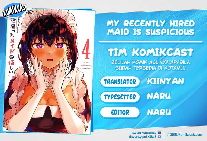 Komik Saikin Yatotta Maid ga Ayashii (My Recently Hired Maid Is Mysterious) (Serialization) Chapter 25 gambar 1