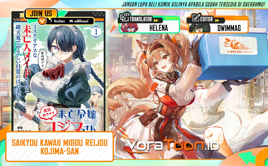 Komik Saikyou Kawaii Mibou Reijou Kojima-san Chapter 2 gambar 1