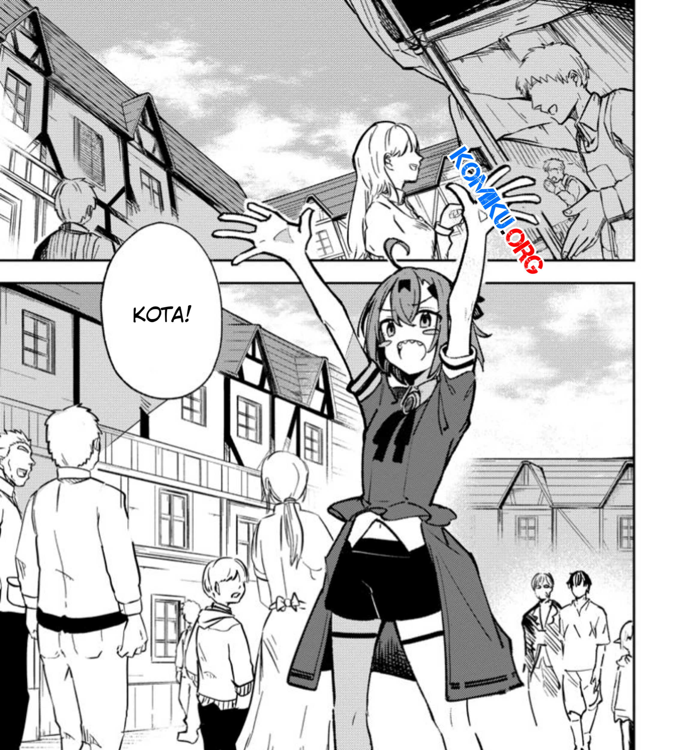 Manga Saikyou Kyuutei Shinan-yaku no Ossan, Tsuihousareta Hekichi de Musou Suru ~Maboroshi to Natta Shuzoku no Bishoujo-tachi wo Sodatete Henkyou wo Kaitaku~ Chapter 4.1 gambar 2