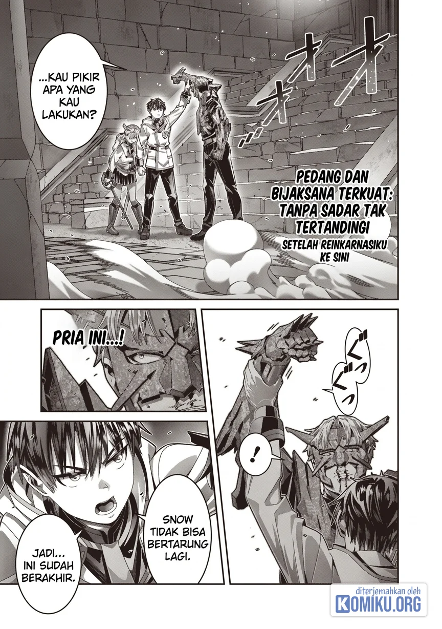 Komik Saikyou no Kensei to Kenja no moto ni Tenseishita Ore wa Mujikaku Musou suru Chapter 8 gambar 1