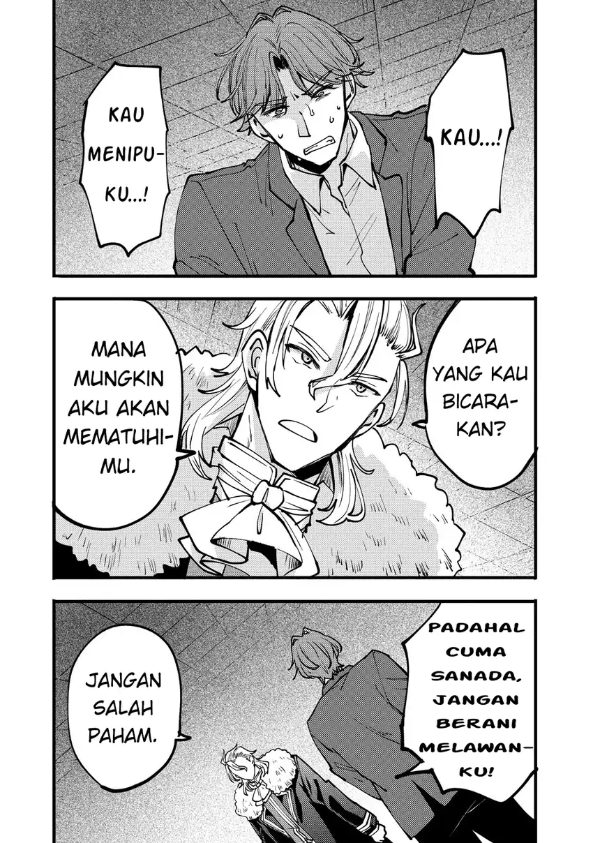 Manga Saikyou Saiaku no Ura Boss, Tenseisha to Tomo ni Hametsu Flag Kaihi wo Mezasu Chapter 12 gambar 2