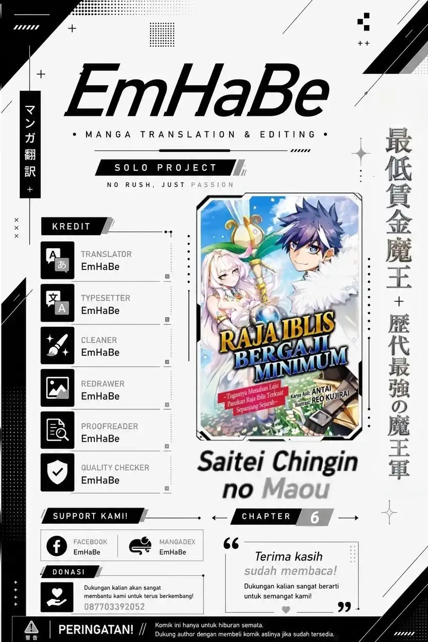 Komik Saitei Chingin Maou: Rekidai Saikyou no Maougun, Sono Ashi o Hipparu no ga Oshigoto desu Chapter 6 gambar 1