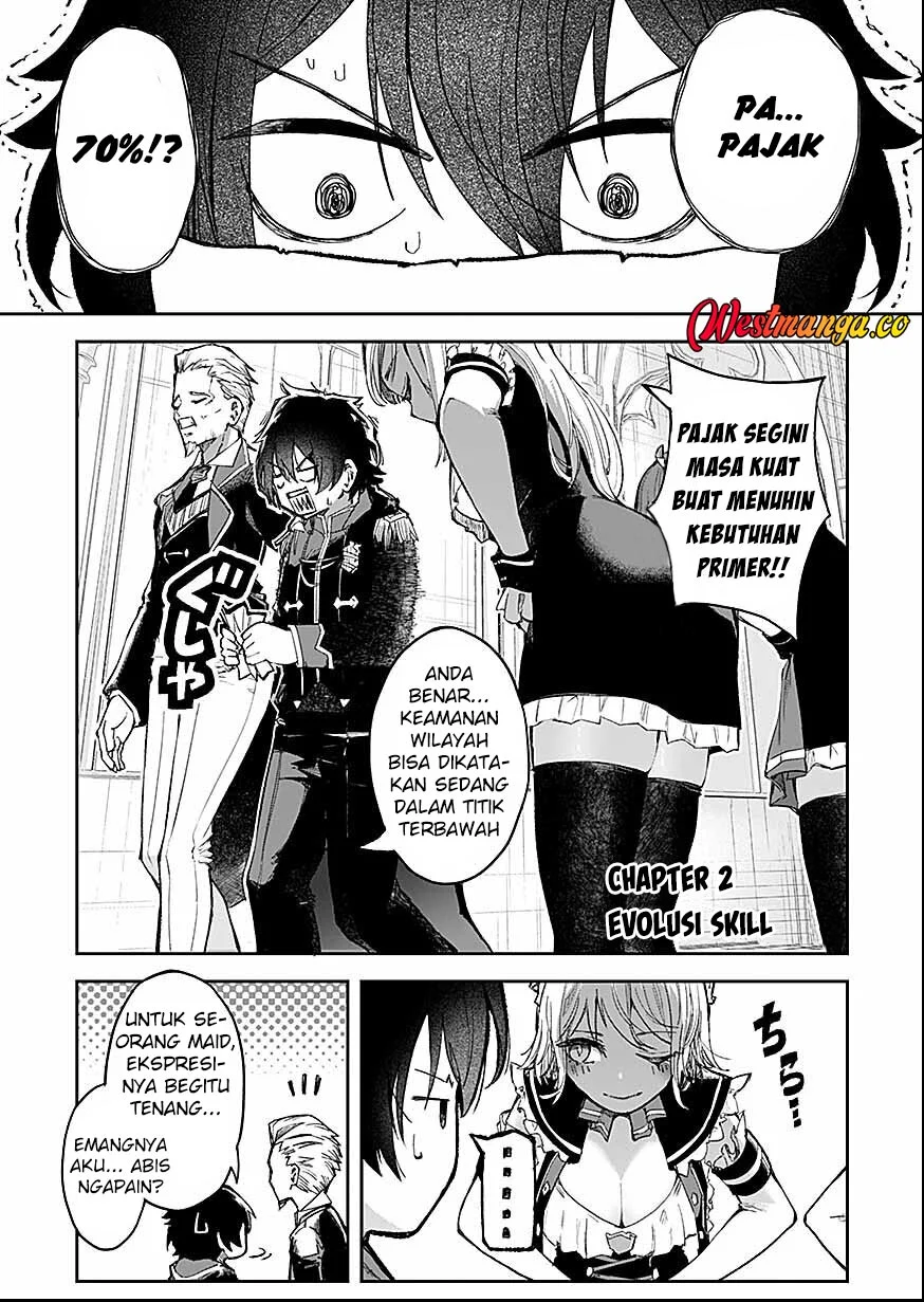 Manga Saiyakkyuu Skill “Boushoku Maou” Mochi No Akuyaku Kizoku Ni Tensei Shimashita Ga, Shokei Saretakunai Node Skill Wo Kakushite Hitasura Doryoku Shimasu Chapter 2 gambar 2