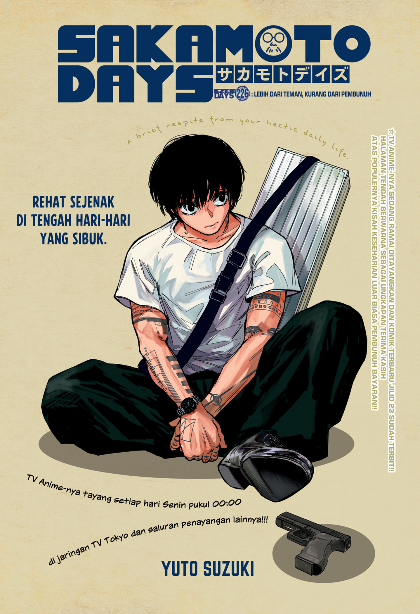 Komik Sakamoto Days Chapter 226 gambar 1