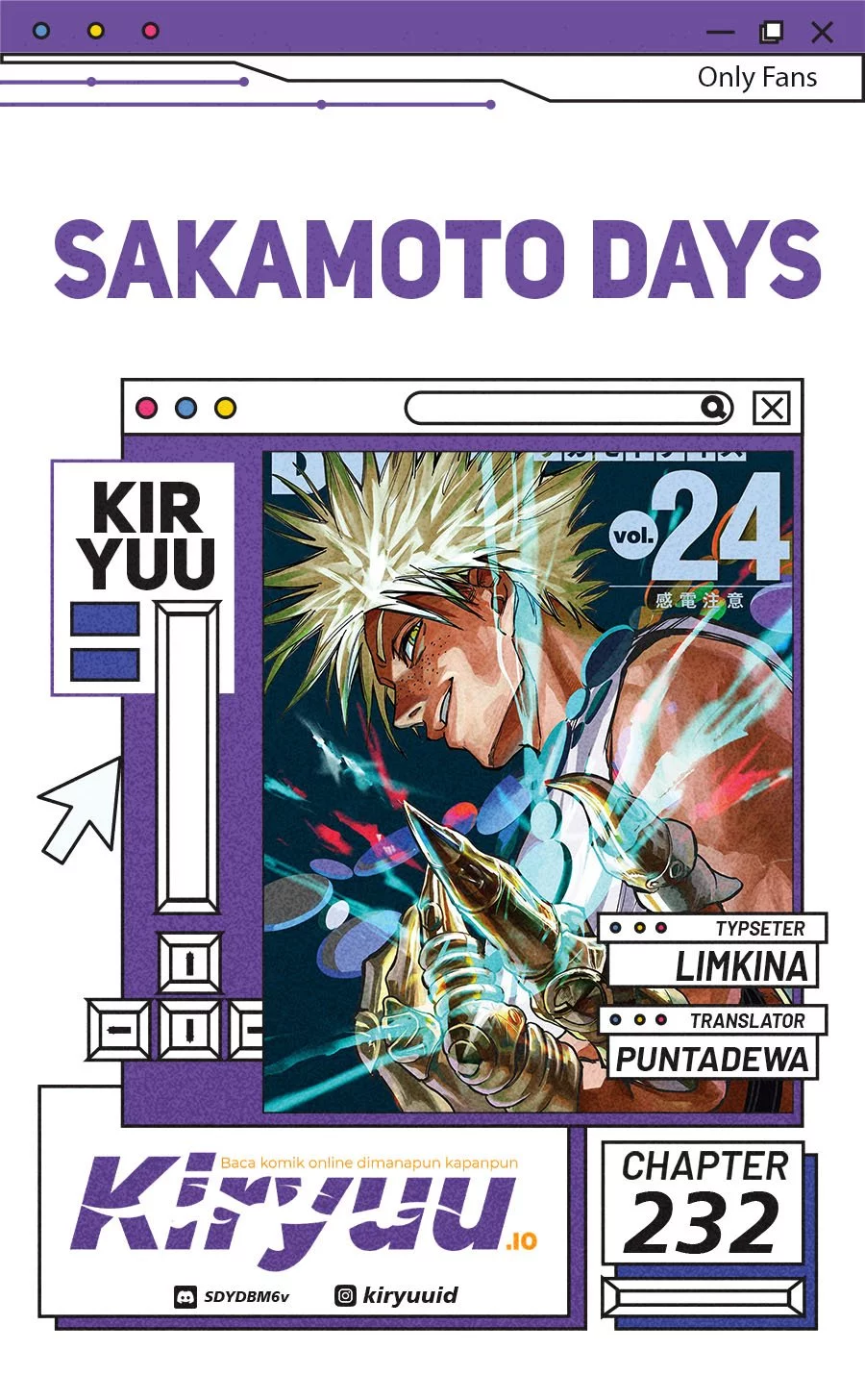 Komik Sakamoto Days Chapter 232 gambar 1
