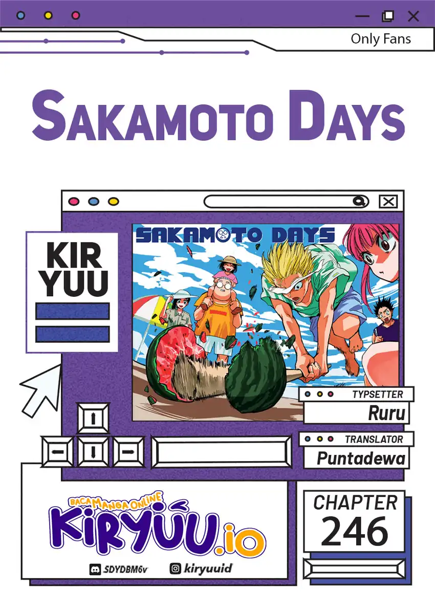 Komik Sakamoto Days Chapter 246 gambar 1