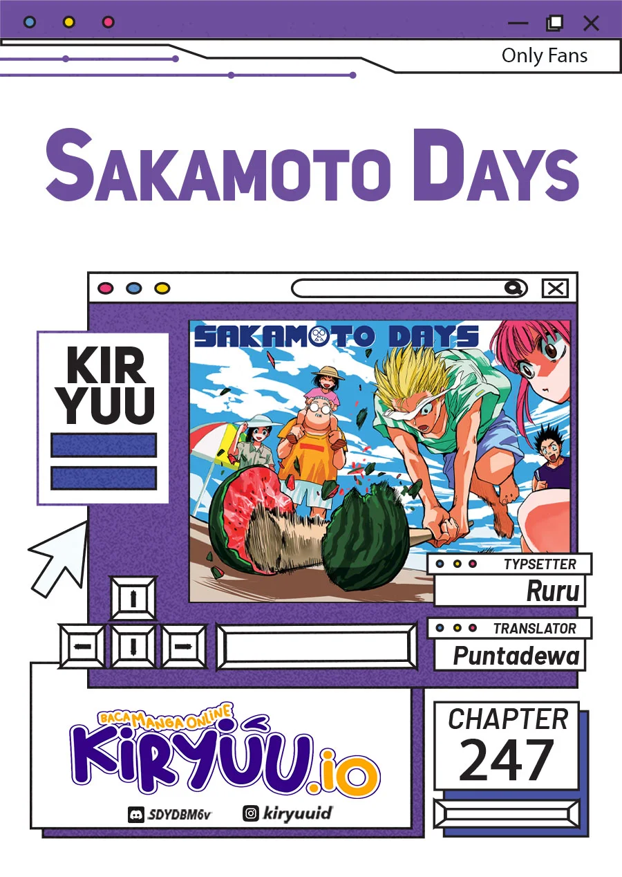 Komik Sakamoto Days Chapter 247 gambar 1