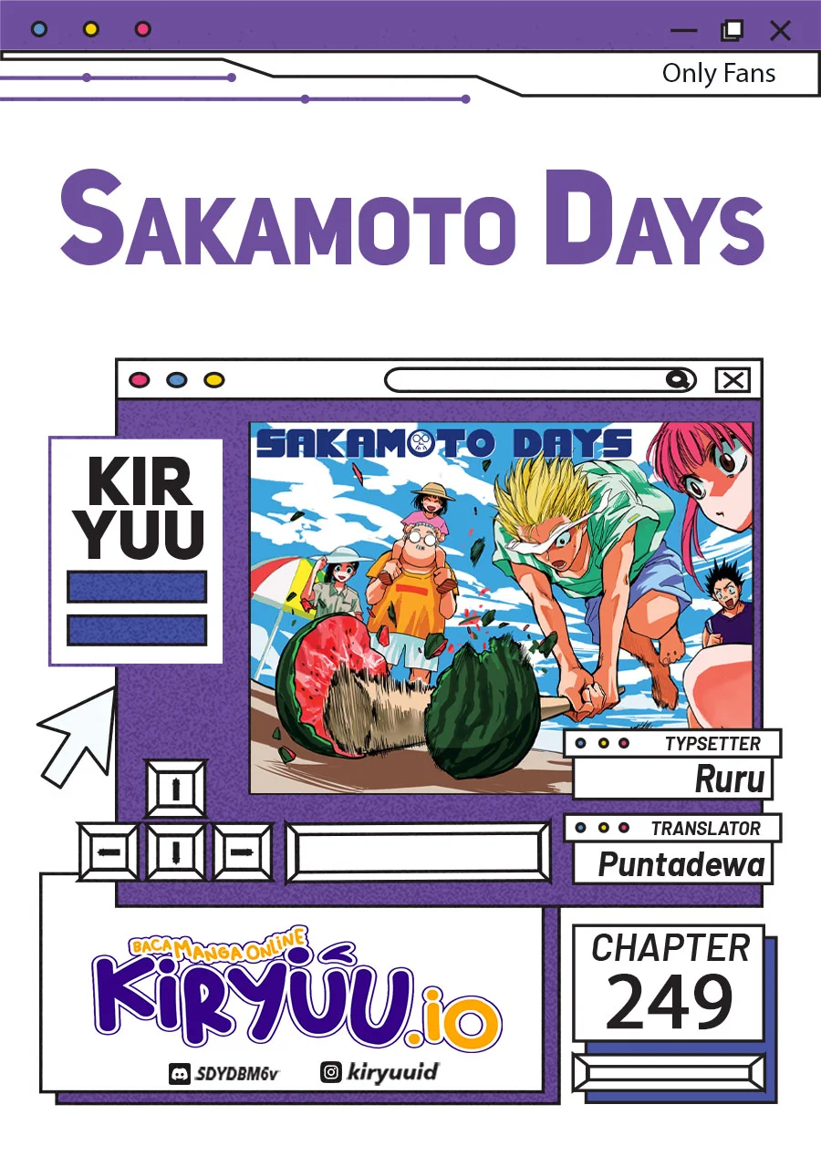 Komik Sakamoto Days Chapter 249 gambar 1