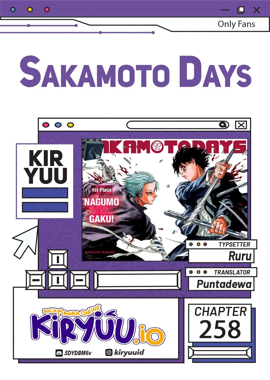 Komik Sakamoto Days Chapter 258 gambar 1