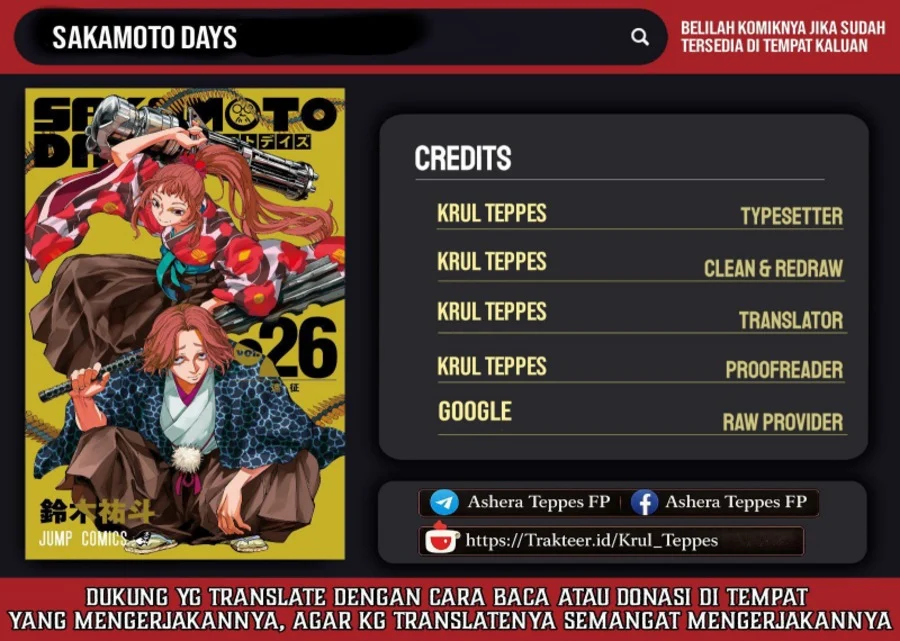 Komik Sakamoto Days Chapter 259 gambar 1
