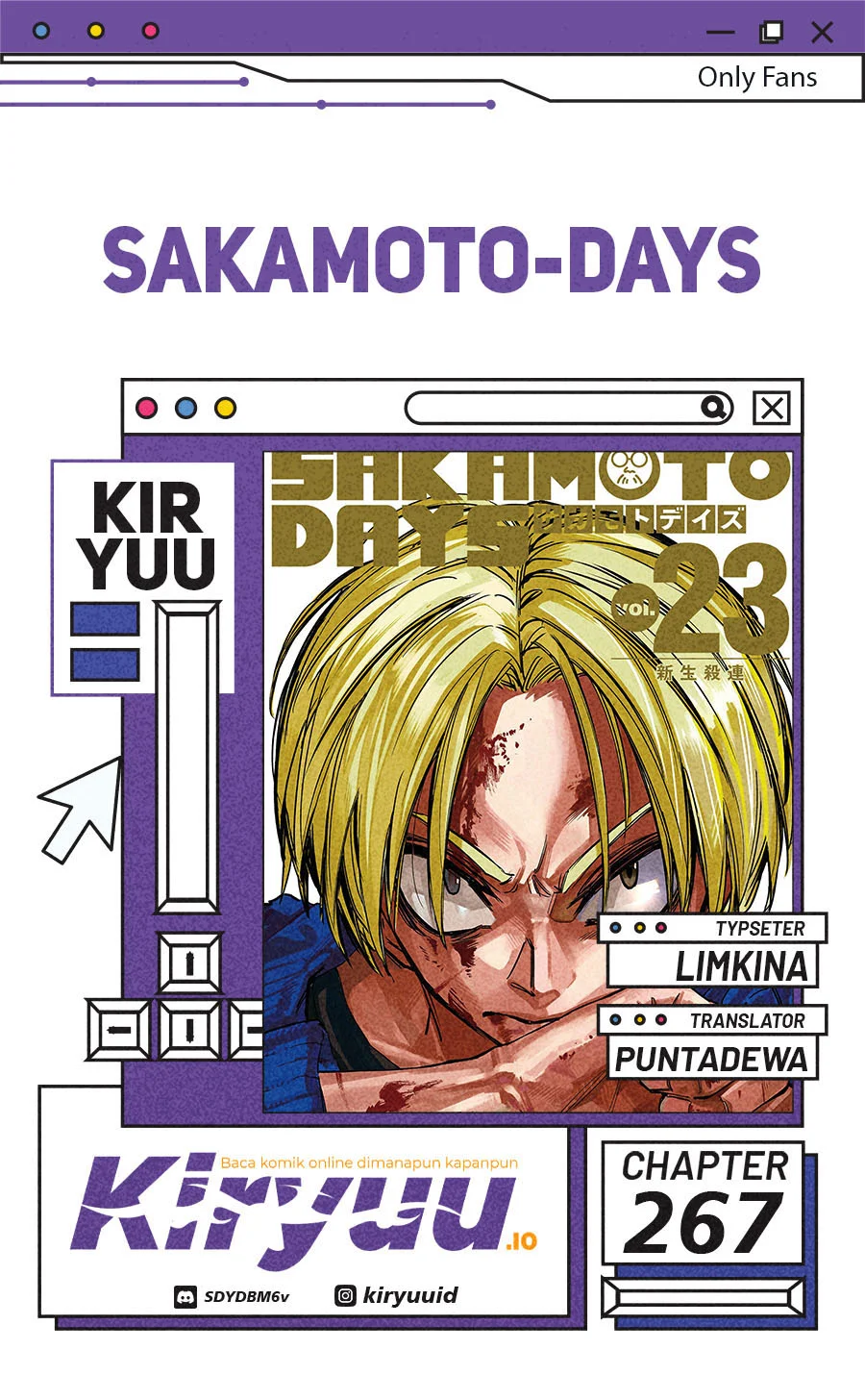 Komik Sakamoto Days Chapter 267 gambar 1