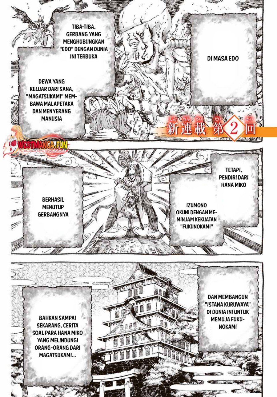 Manga Sakigake no Hana Miko Chapter 2 gambar 2