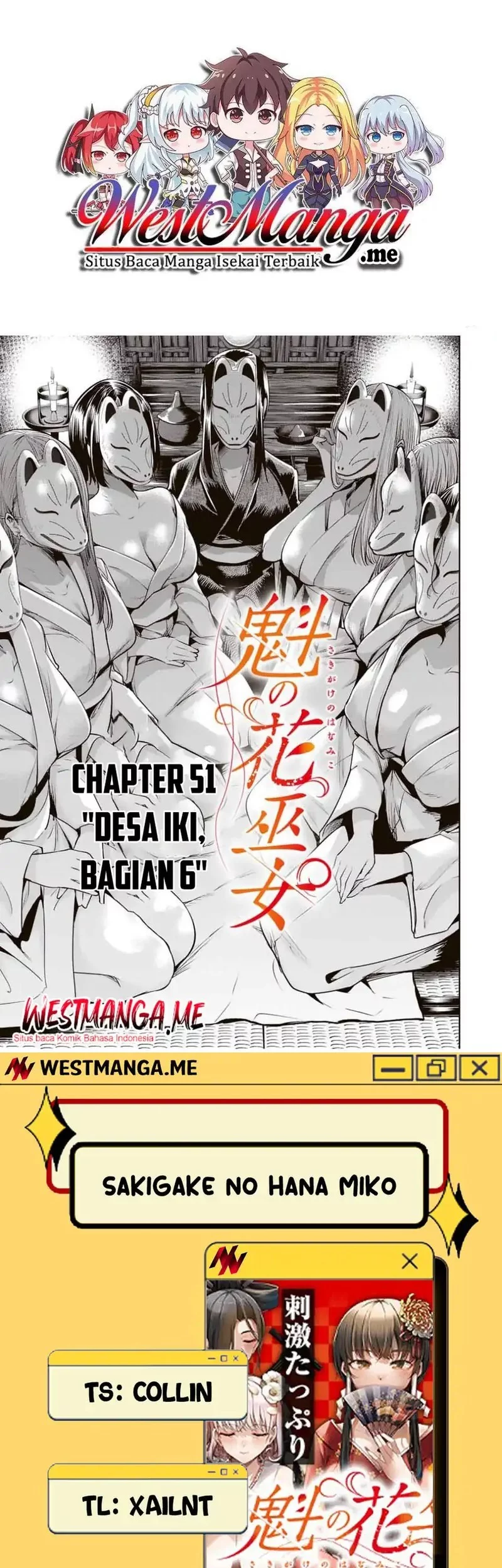 Komik Sakigake no Hana Miko Chapter 51 gambar 1