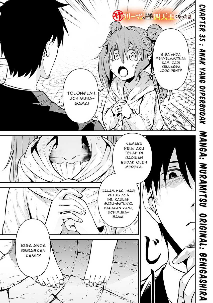 Komik Salaryman Ga Isekai Ni Ittara Shitennou Ni Natta Hanashi Chapter 35 gambar 1