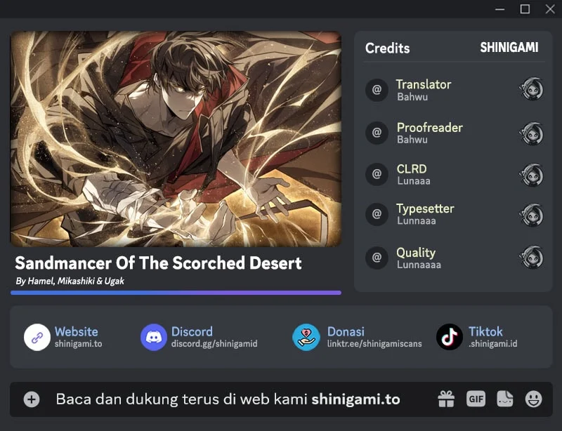 Komik Sandmancer Of The Scorched Desert Chapter 3 gambar 1