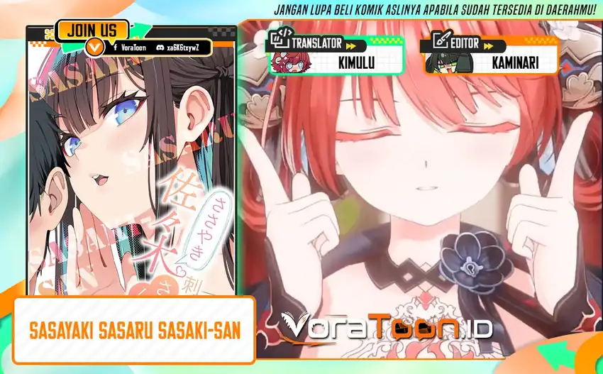 Komik Sasayaki Sasaru Sasaki-san Chapter 10 gambar 1