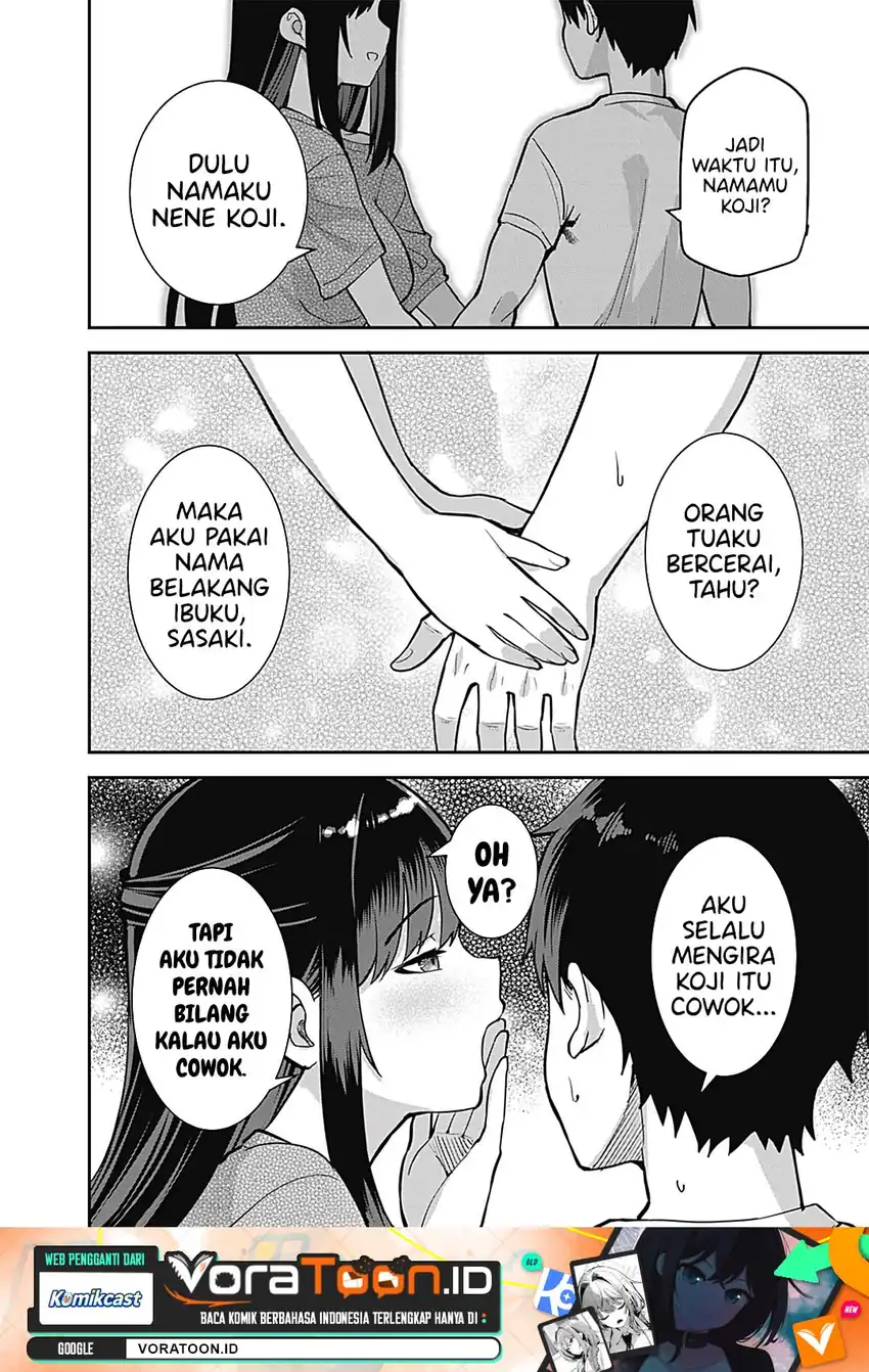 Manga Sasayaki Sasaru Sasaki-san Chapter 8 gambar 2