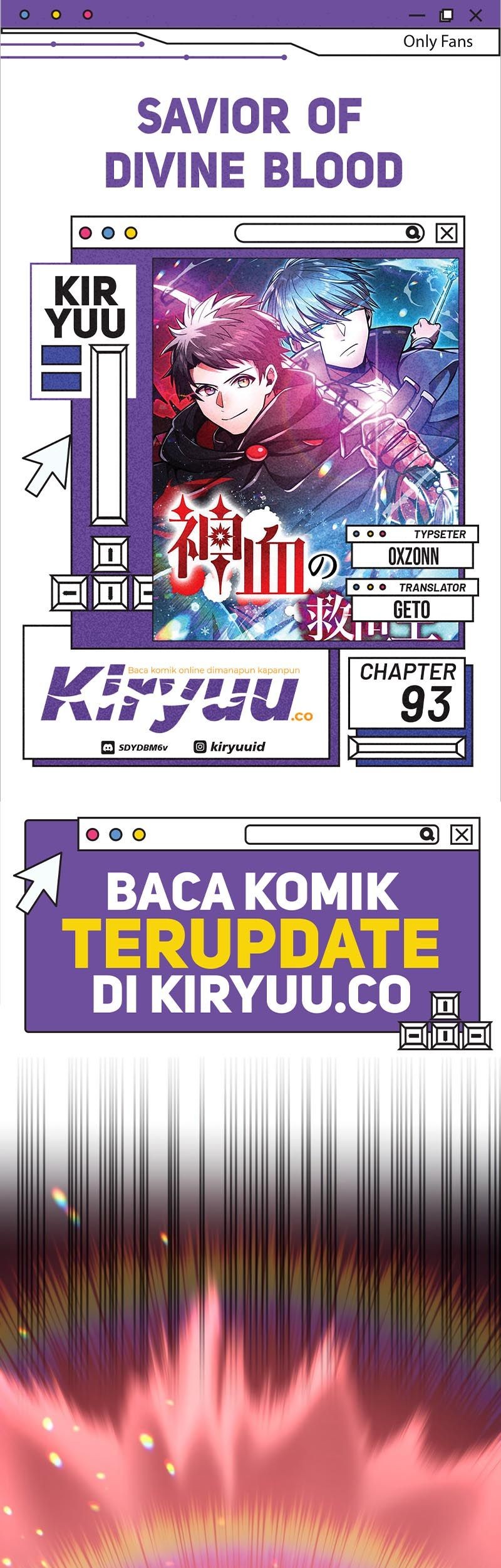 Komik Savior of Divine Blood ~Draw Out 0.00000001% to Become the Strongest~ Chapter 93 gambar 1