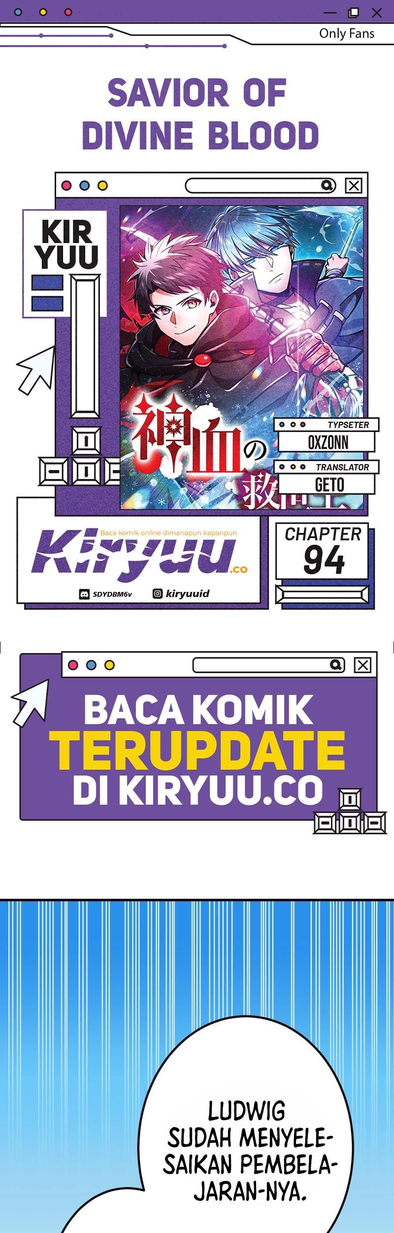 Komik Savior of Divine Blood ~Draw Out 0.00000001% to Become the Strongest~ Chapter 96 gambar 1