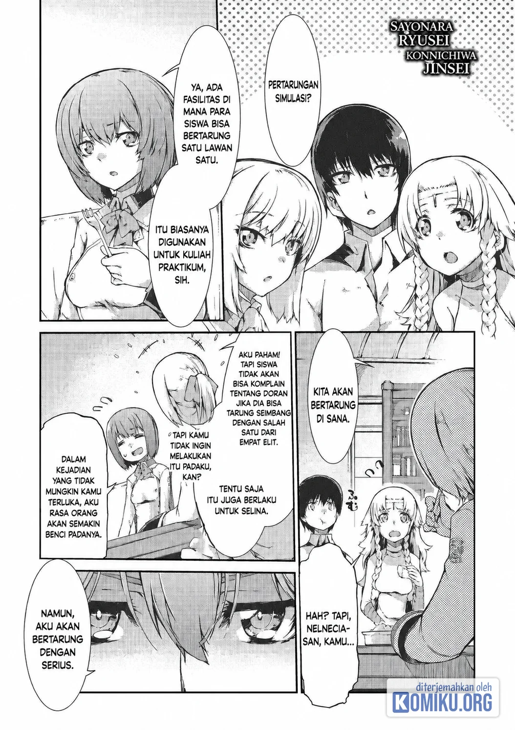Komik Sayounara Ryuusei Konnichiwa Jinsei Chapter 42 gambar 1
