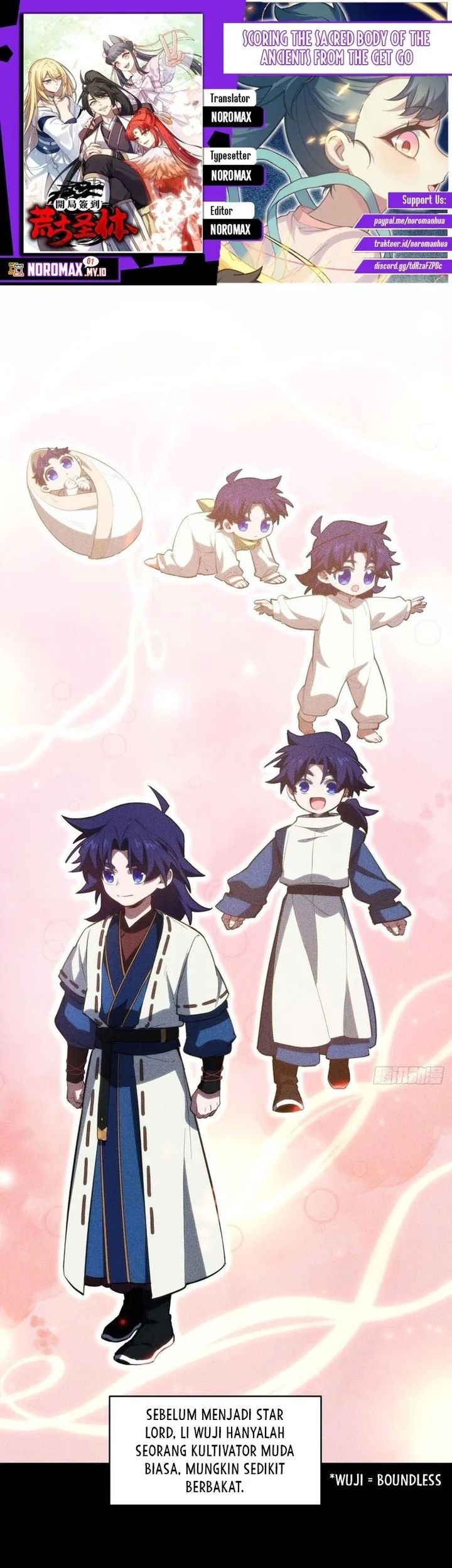 Komik Scoring the Sacred Body of the Ancients from the Get-go Chapter 167 gambar 1