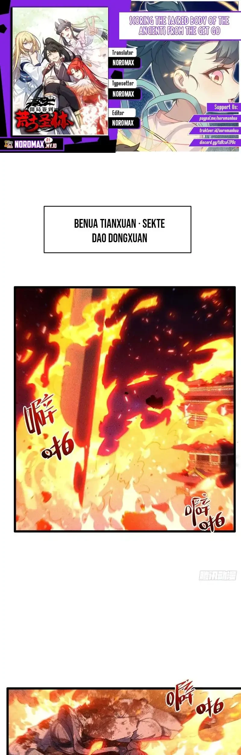 Komik Scoring the Sacred Body of the Ancients from the Get-go Chapter 172 gambar 1