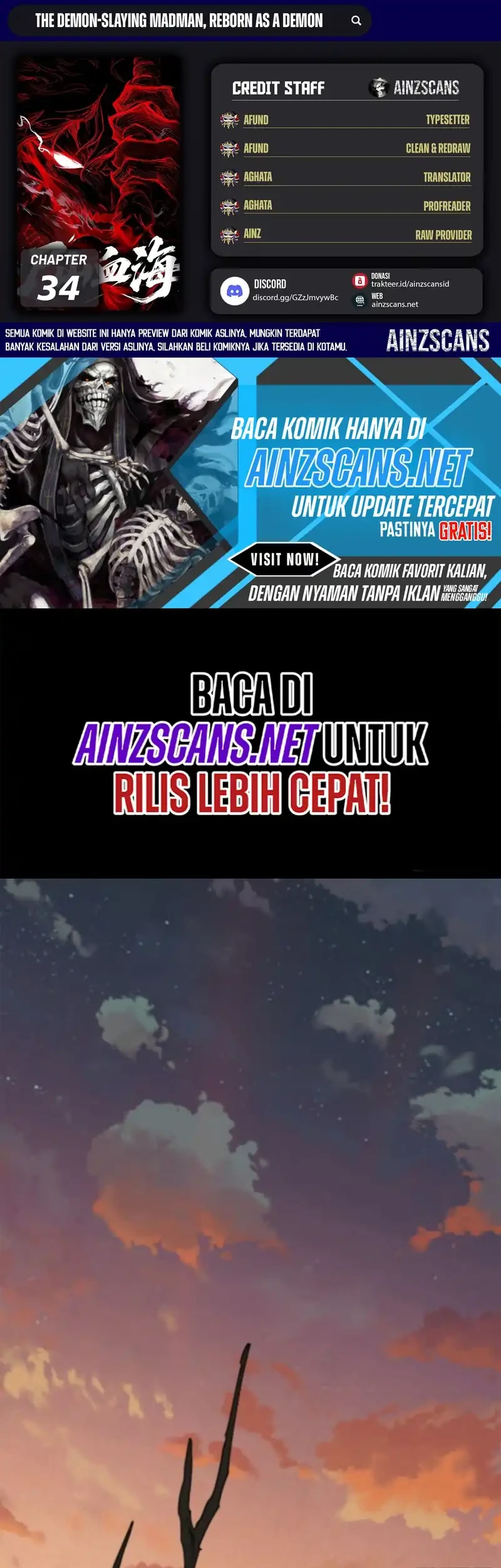 Komik Sea of Blood Mountain of Bones Chapter 34 gambar 1