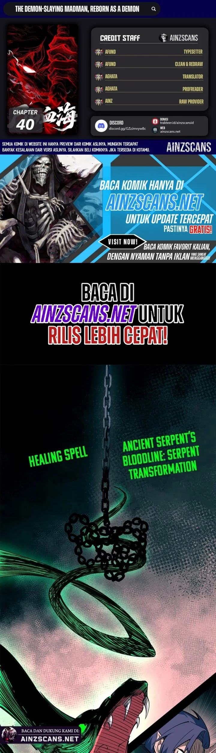 Komik Sea of Blood Mountain of Bones Chapter 40 gambar 1