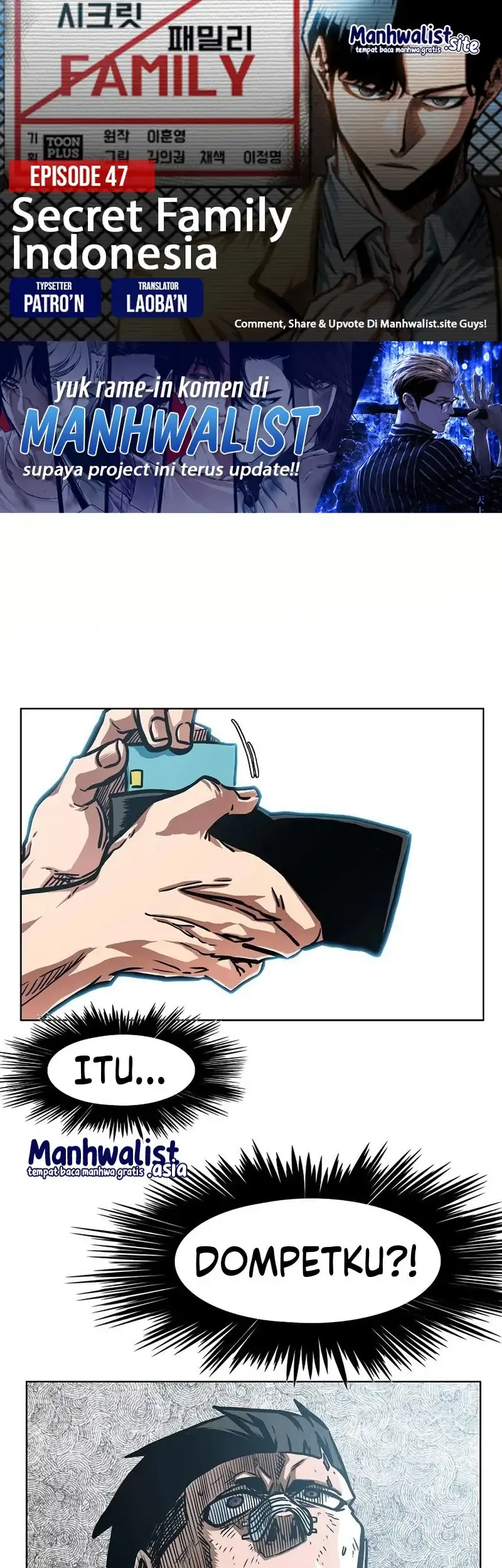 Komik Secret Family Chapter 47 gambar 1