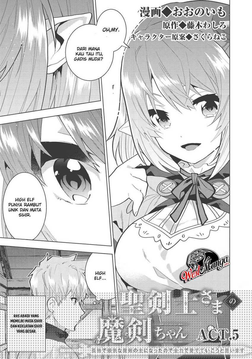 Manga Seikenshi-sama no Maken-chan Chapter 5 gambar 2