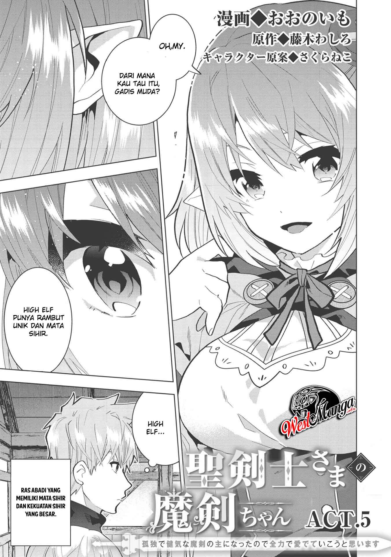 Manga Seikenshi-sama no Maken-chan Chapter 5 gambar 2