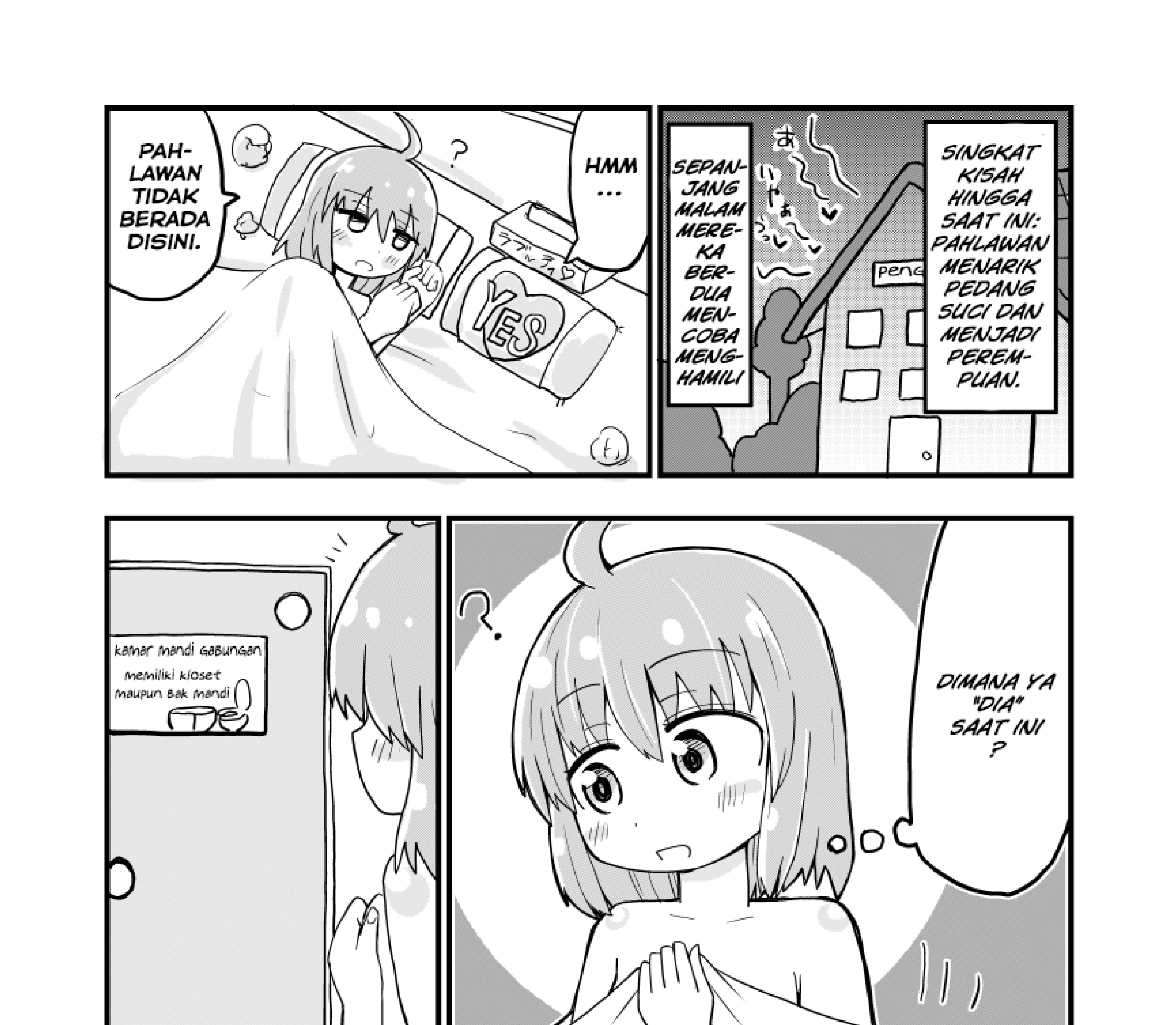 Komik Seinaru Ken wo Nuitara Onna no Ko ni Natte Shimatta Yuusha no Manga Chapter 3 gambar 1