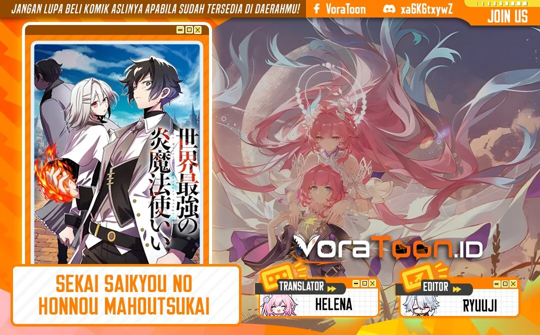 Komik Sekai Saikyou no Honnou Mahoutsukai Chapter 1 gambar 1