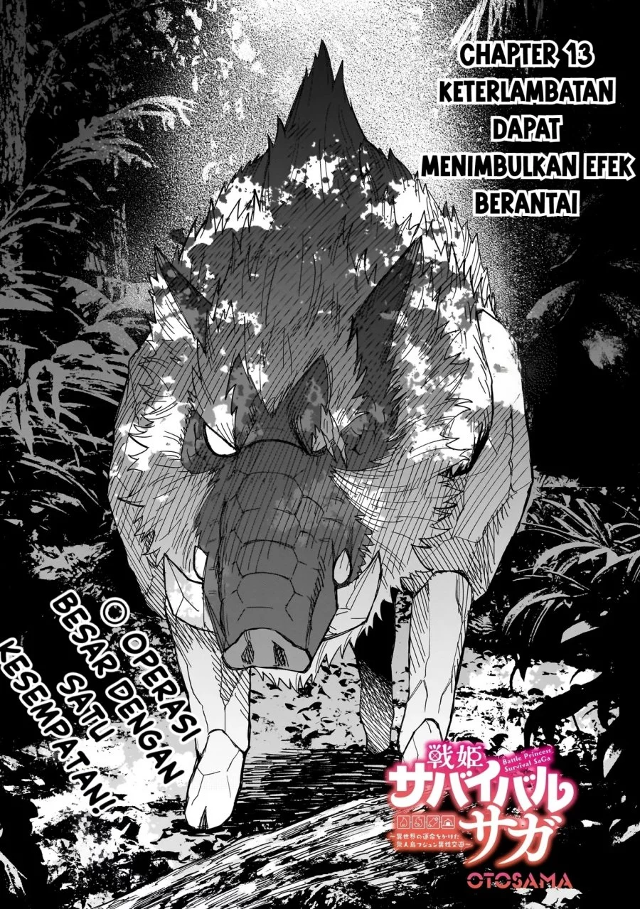 Manga Senki Survival Saga: Isekai no Unmei o Kaketa Mujintou Fujun Iseikouyuu Chapter 13 gambar 2